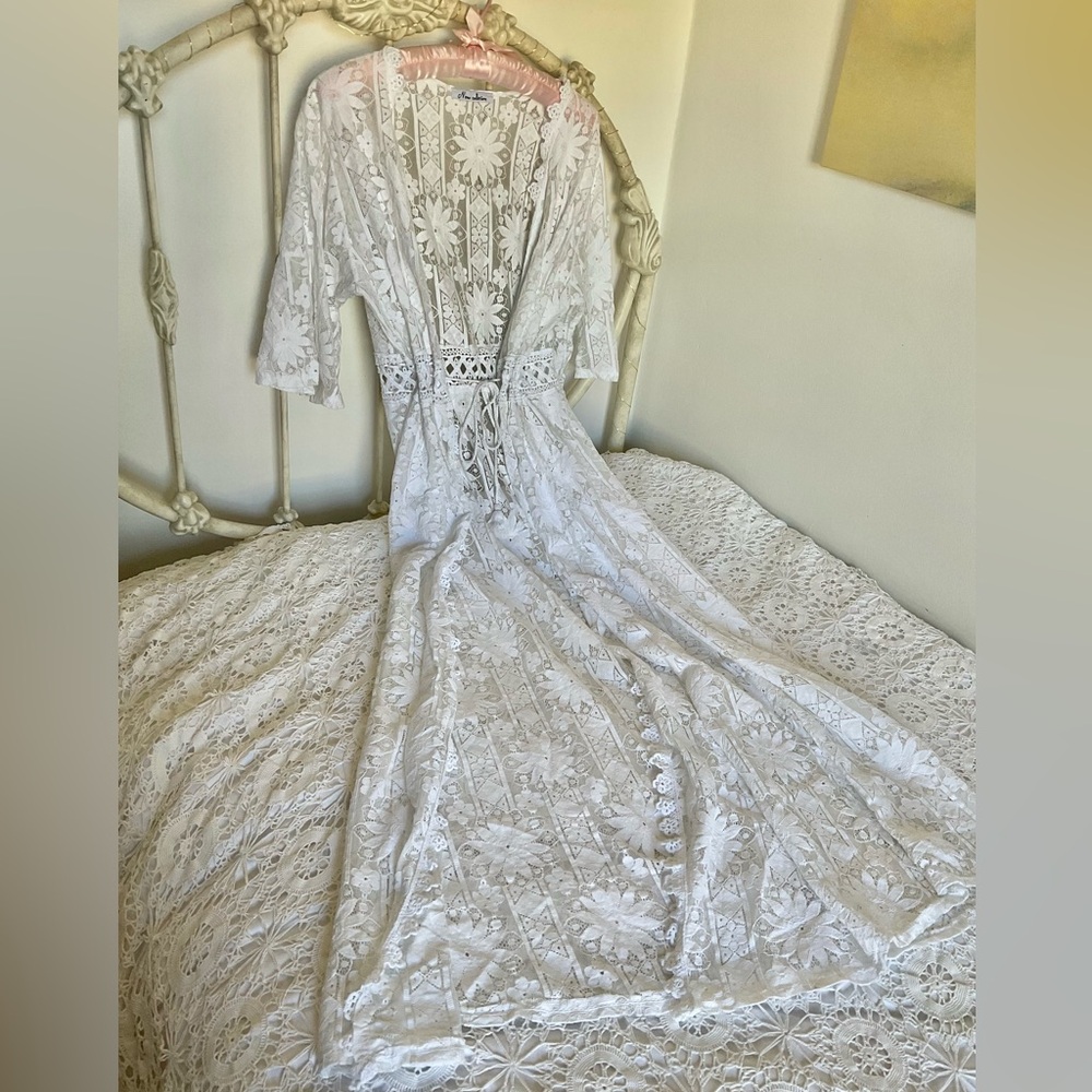 New Collection floral lace kimono Cardigan